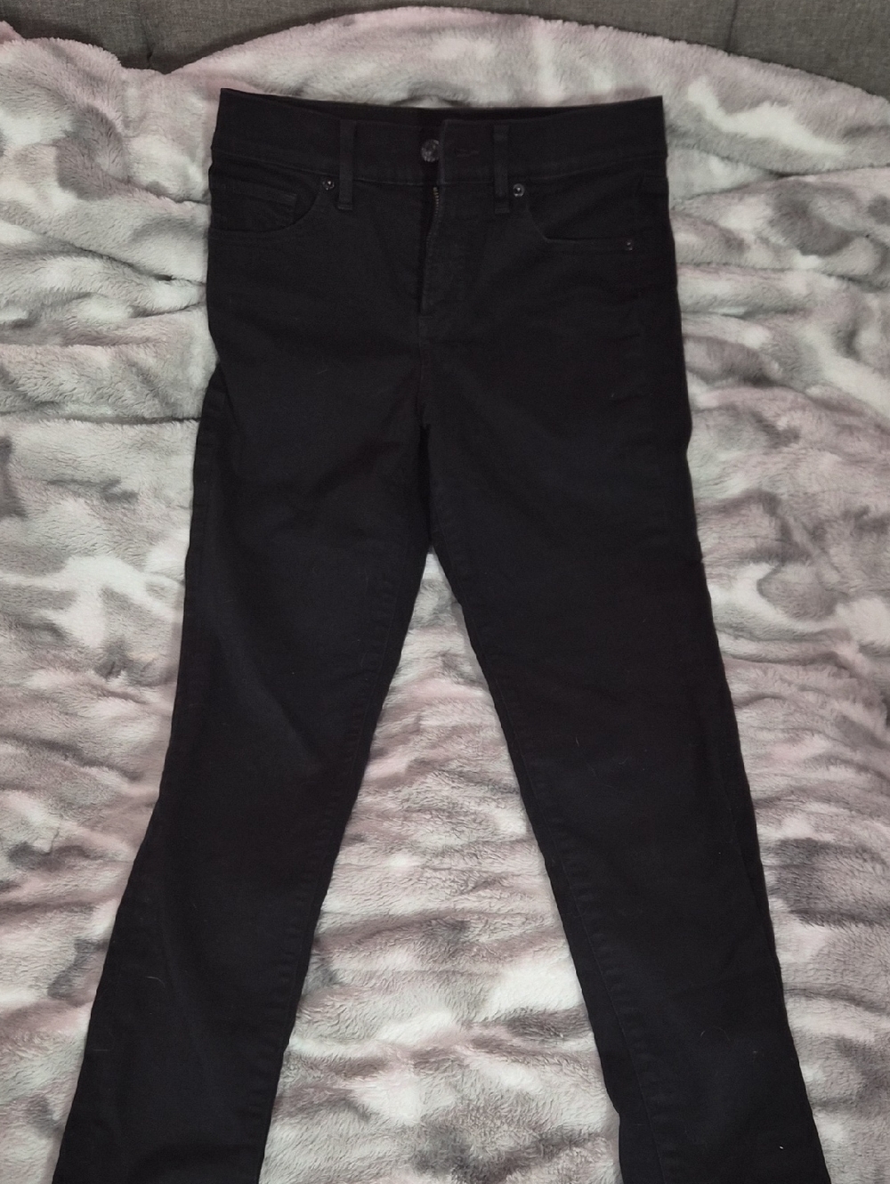 Women's Express Black High-Rise Skinny Jeans Size 0Long